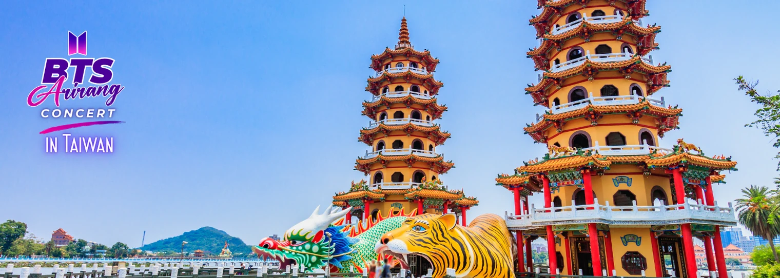 5D4N TAIWAN EXPERIENCE with free day to enjoy BTS CONCERT